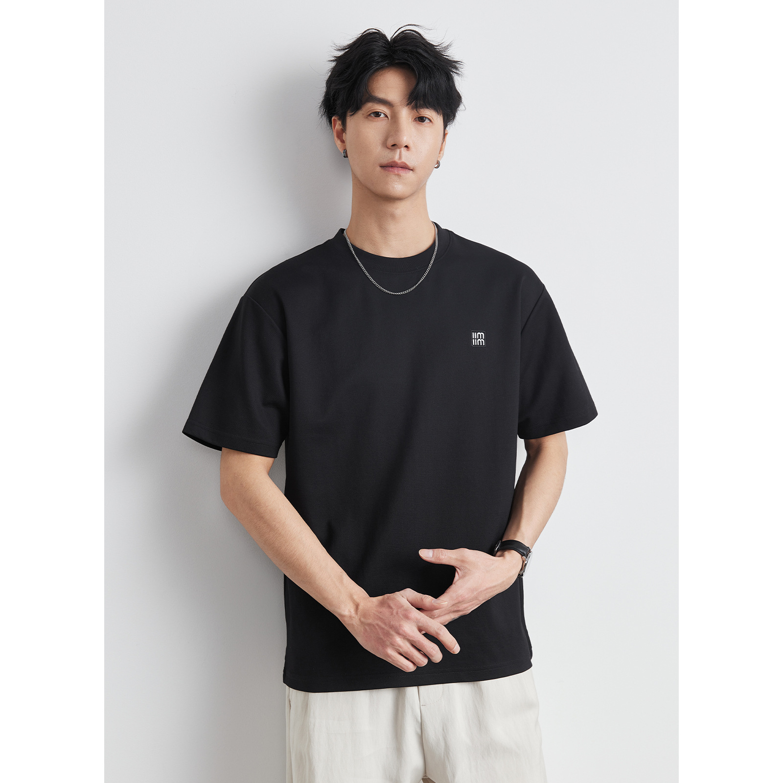 男士夏季210G速乾冰絲短袖T恤