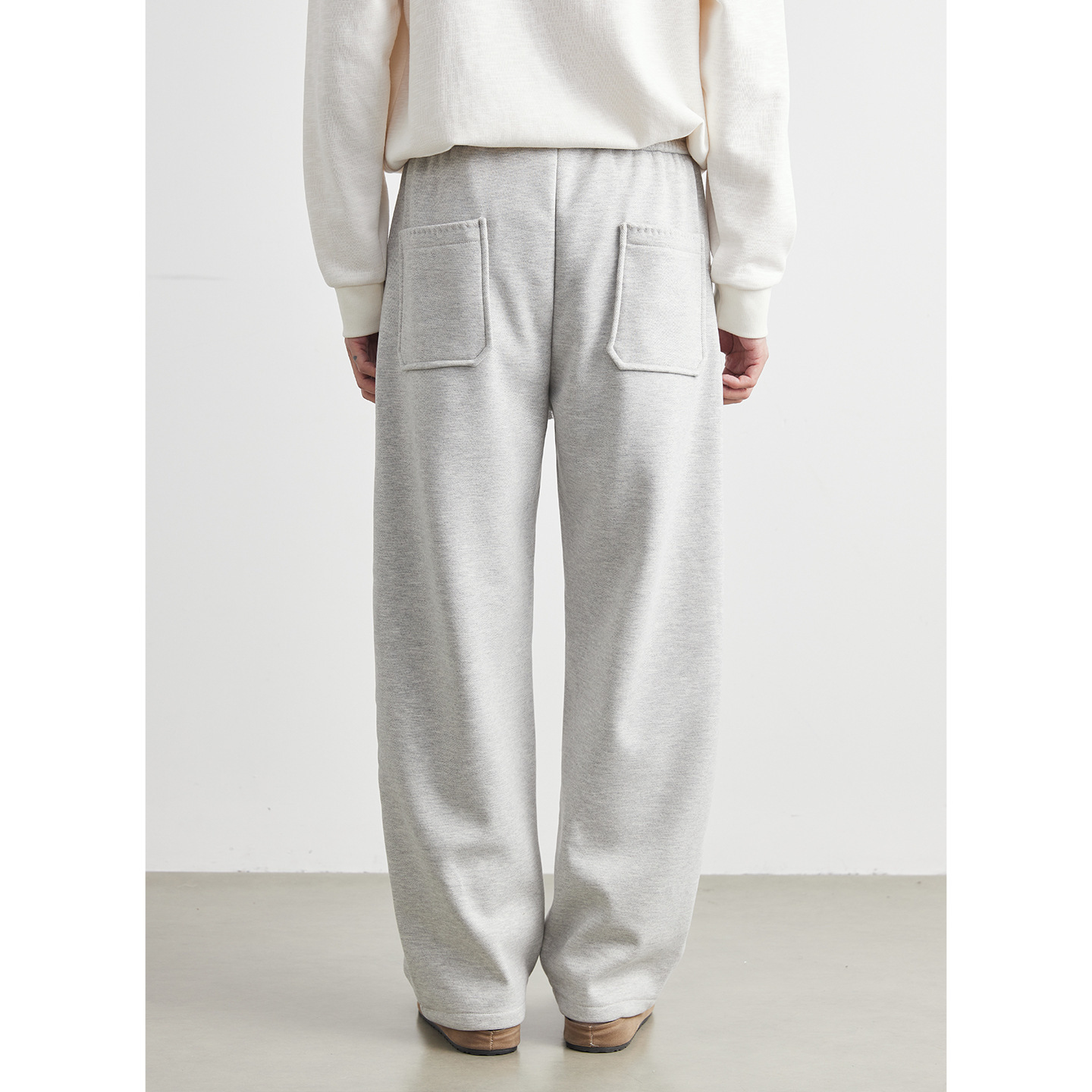 男士秋冬加厚運動褲