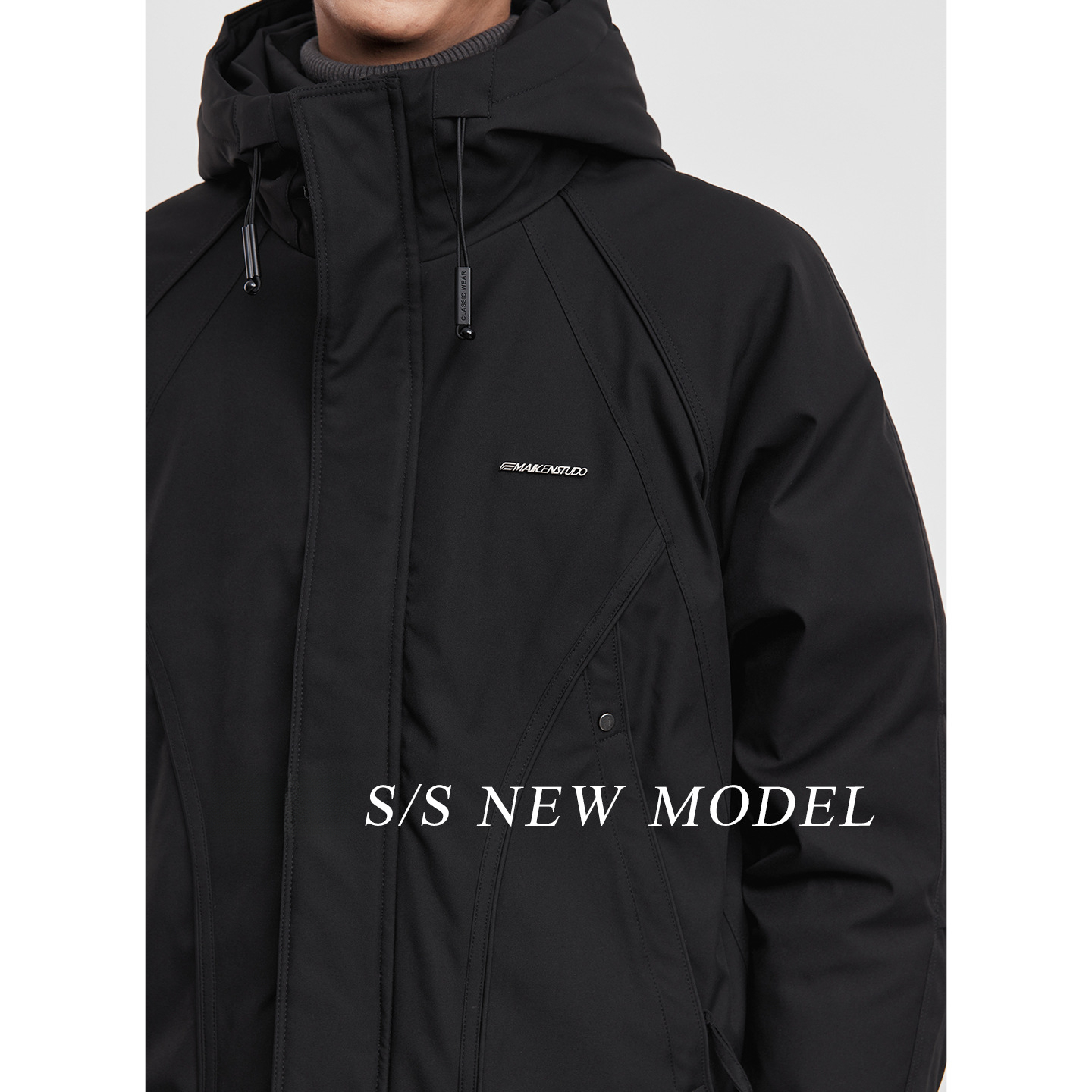 男士冬季白鴨絨羽絨服