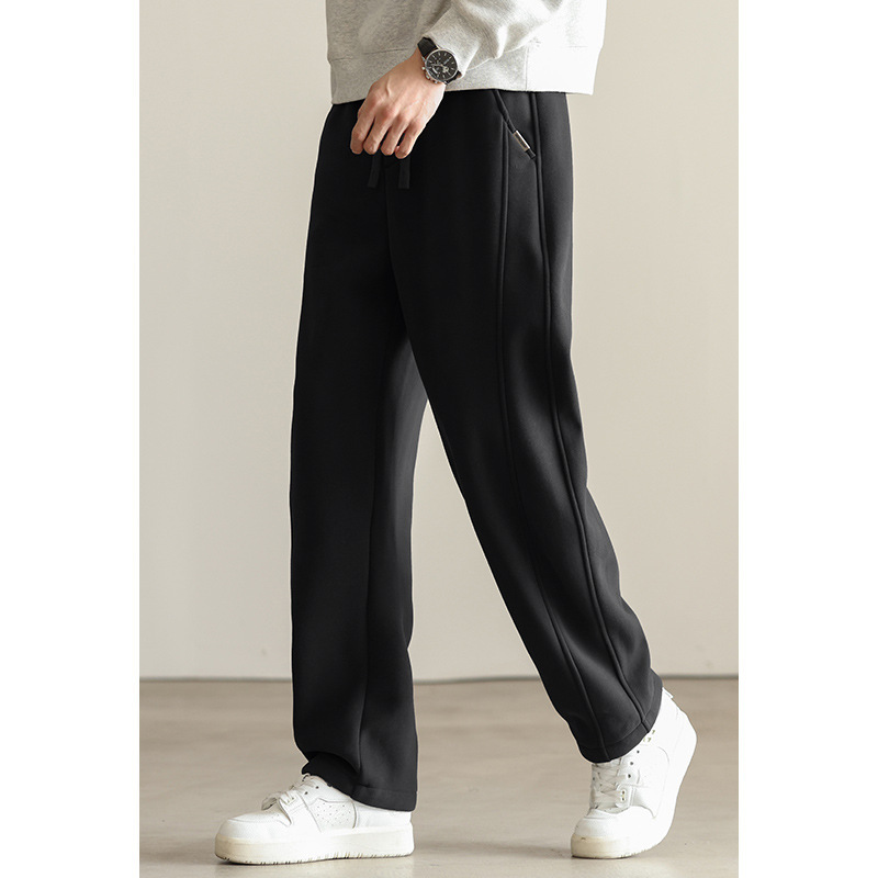 休閒系列重磅立體剪裁休閒褲