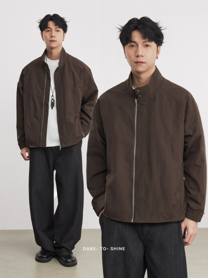 復古立領春秋季夾克