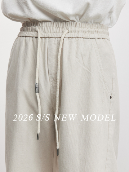 純棉春秋美式彎刀傘兵褲