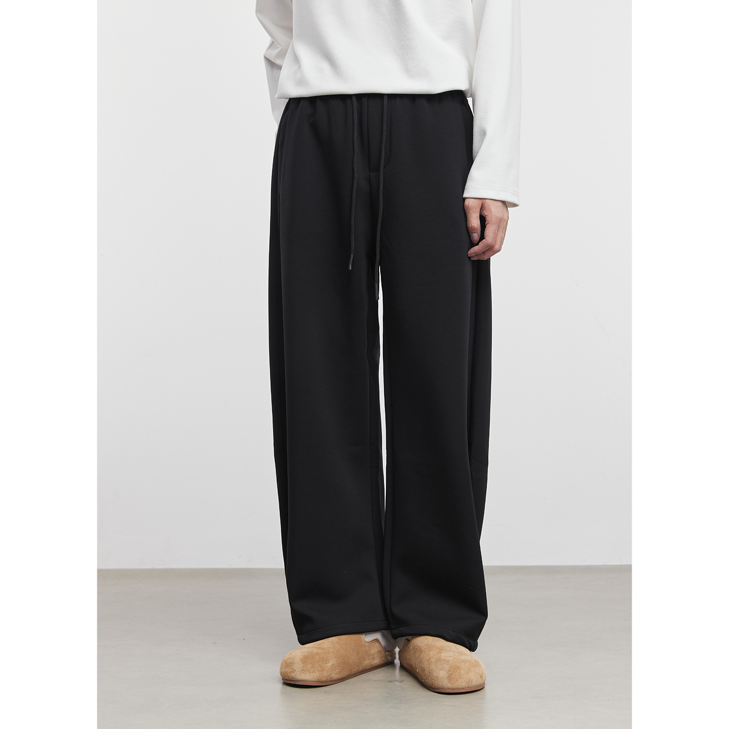 男士春秋直筒休閒衛褲