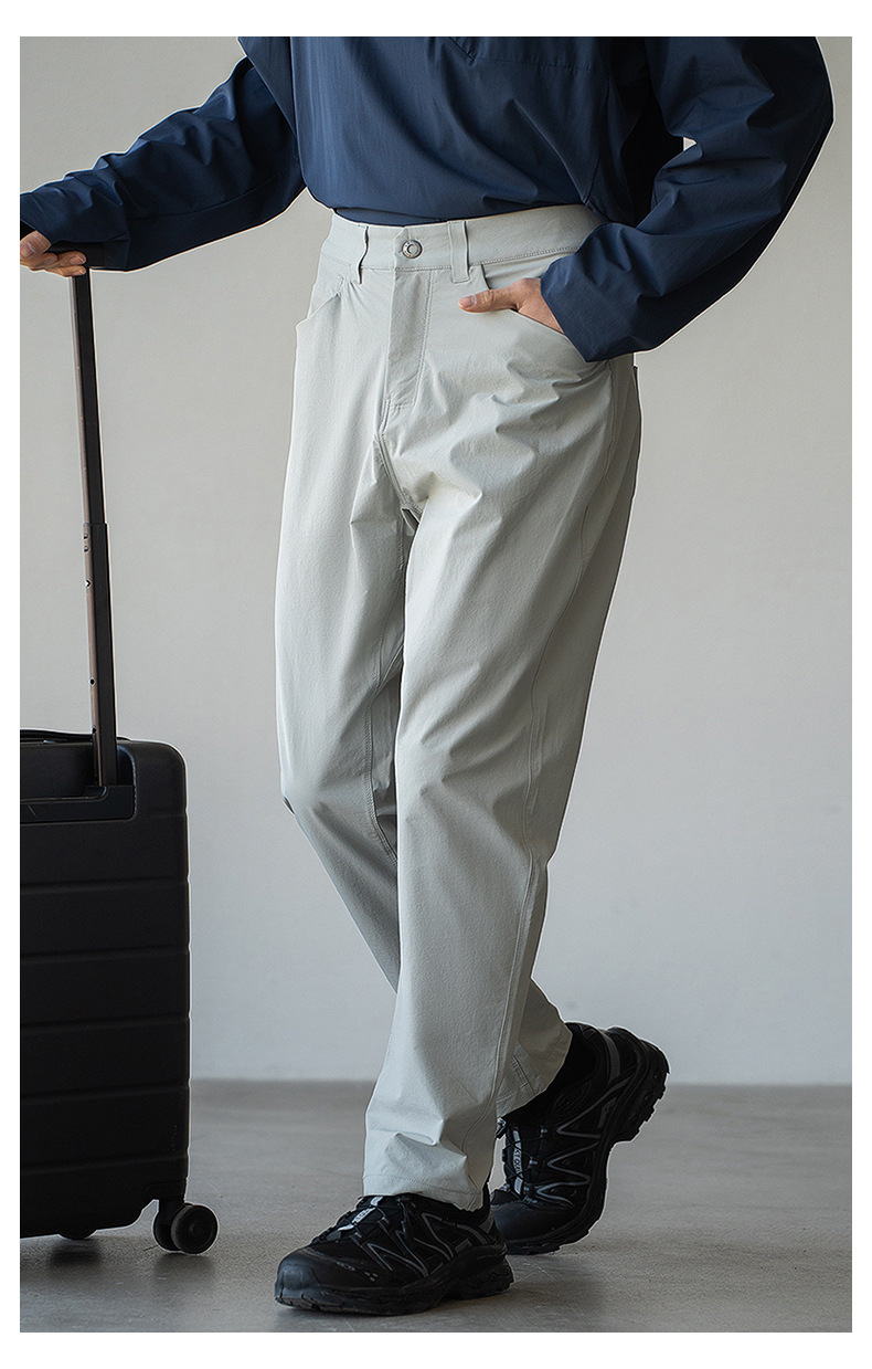 春夏男士速乾西褲