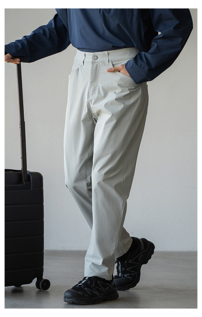 春夏男士速乾西褲