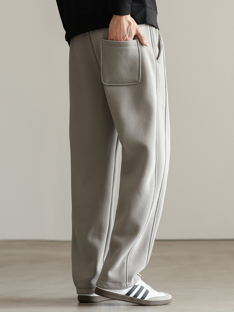 休閒系列重磅立體剪裁休閒褲