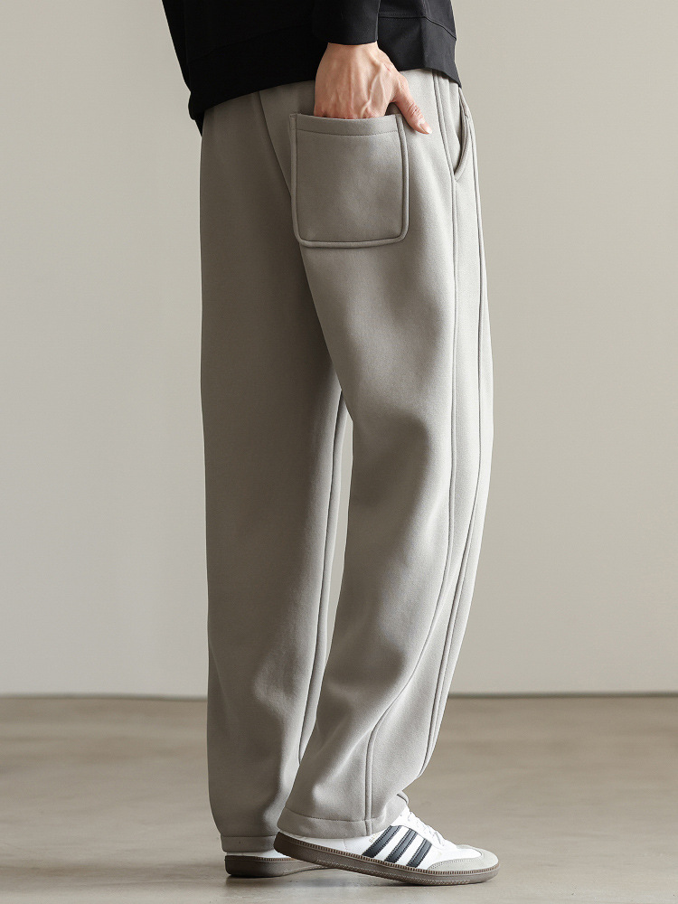 休閒系列重磅立體剪裁休閒褲