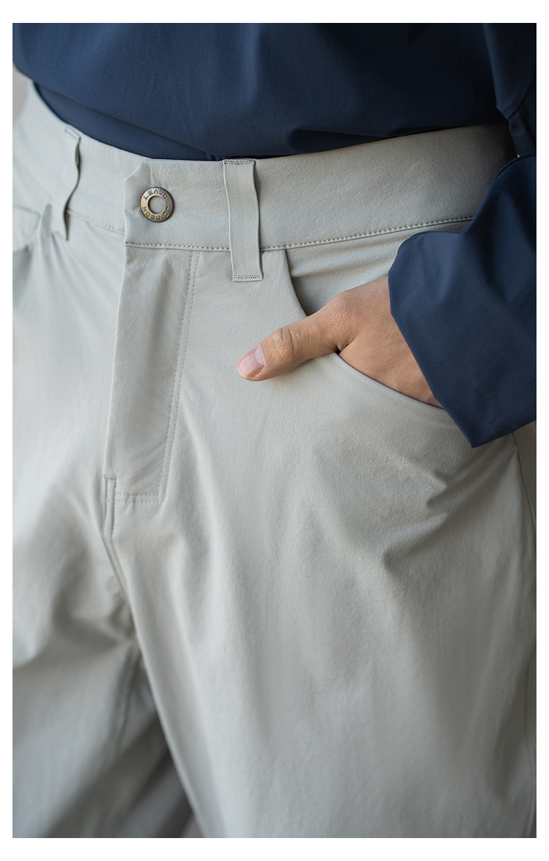 春夏男士速乾西褲