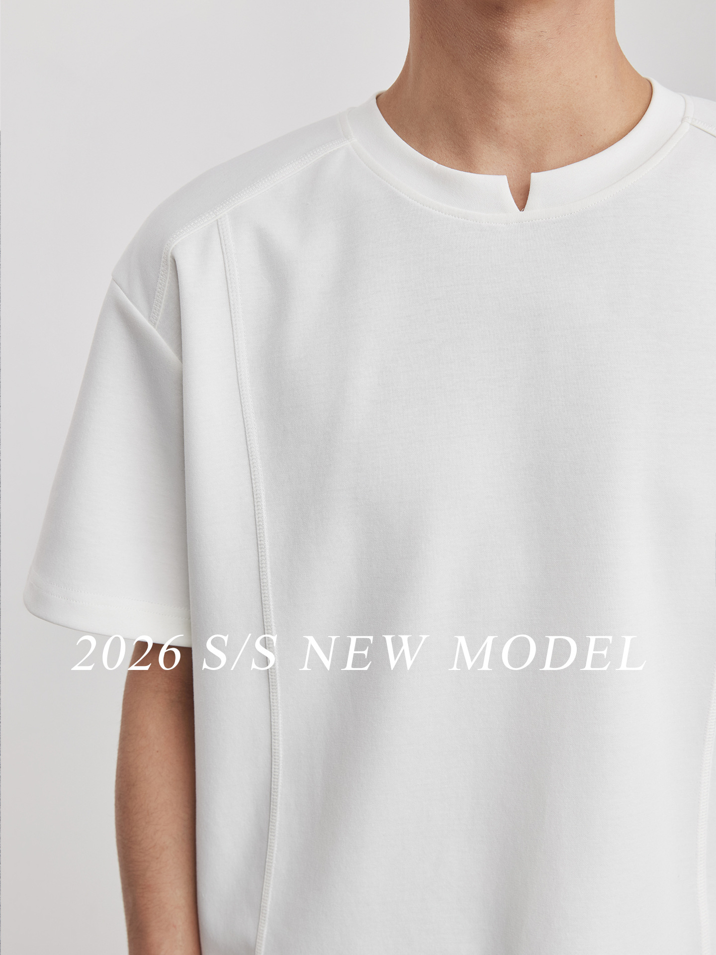 重磅260g曼巴棉純色簡約T恤