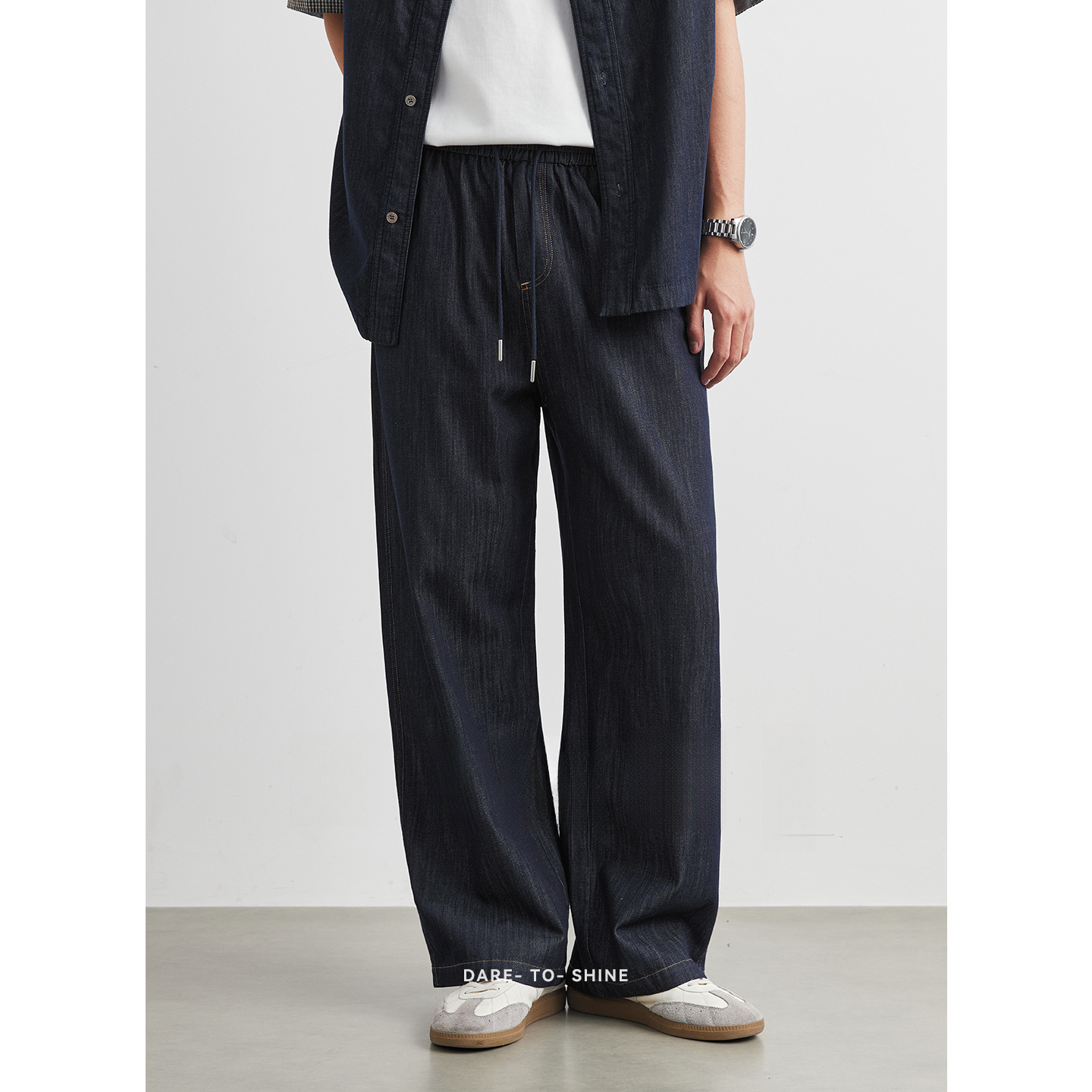 萊賽爾天絲牛仔春秋長褲