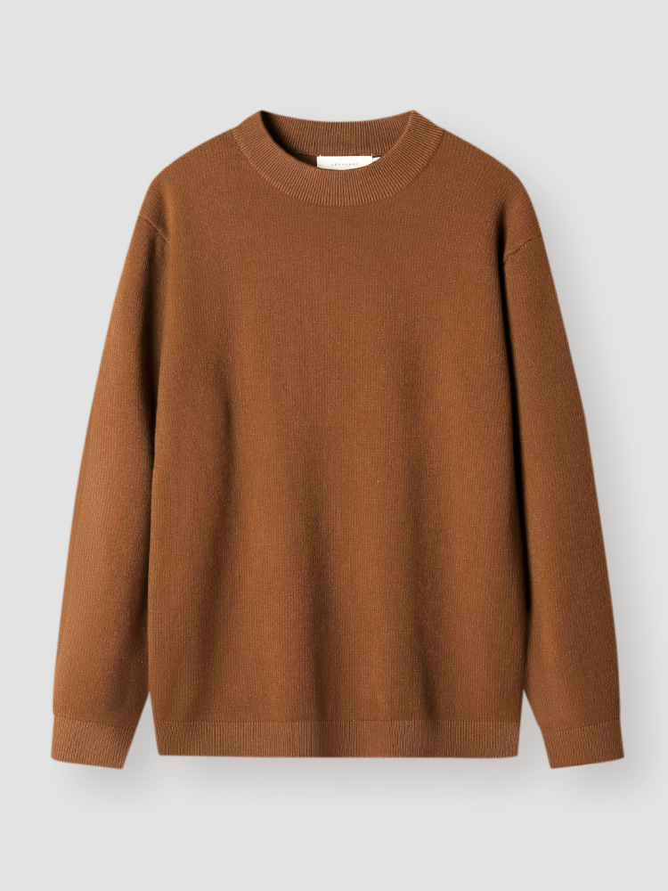 萊賽爾羊毛男士針織衫