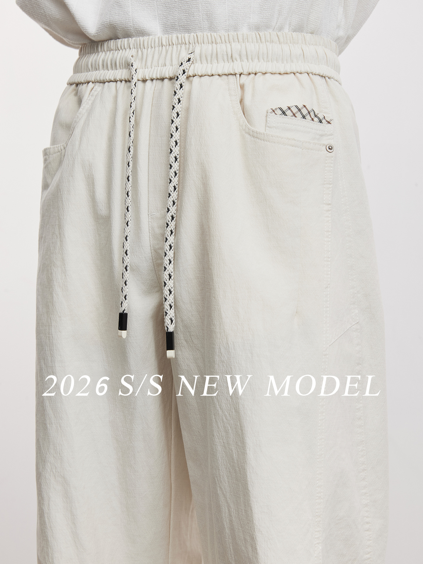 萊賽爾小彎刀休閒褲百搭通勤褲