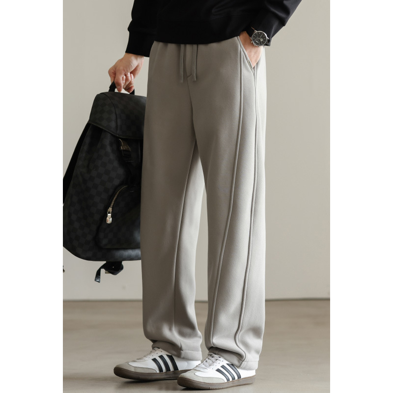 休閒系列重磅立體剪裁休閒褲