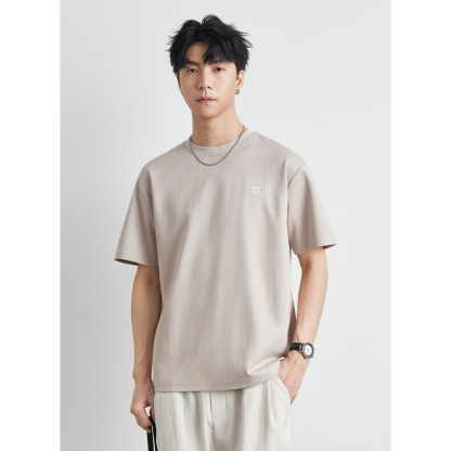 男士夏季210G速乾冰絲短袖T恤