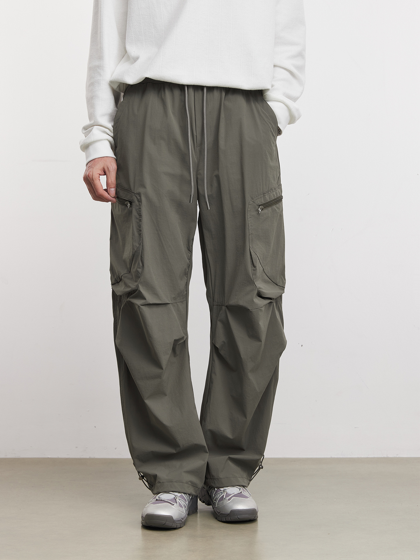 春秋季時尚吸汗速乾工裝褲