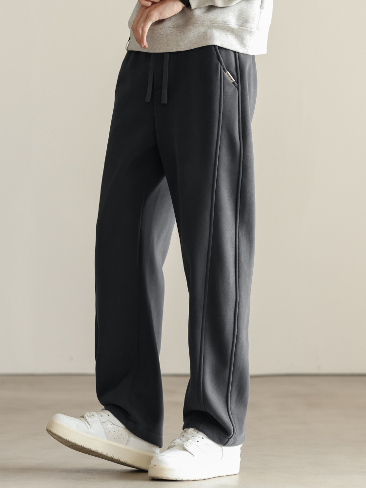 休閒系列重磅立體剪裁休閒褲