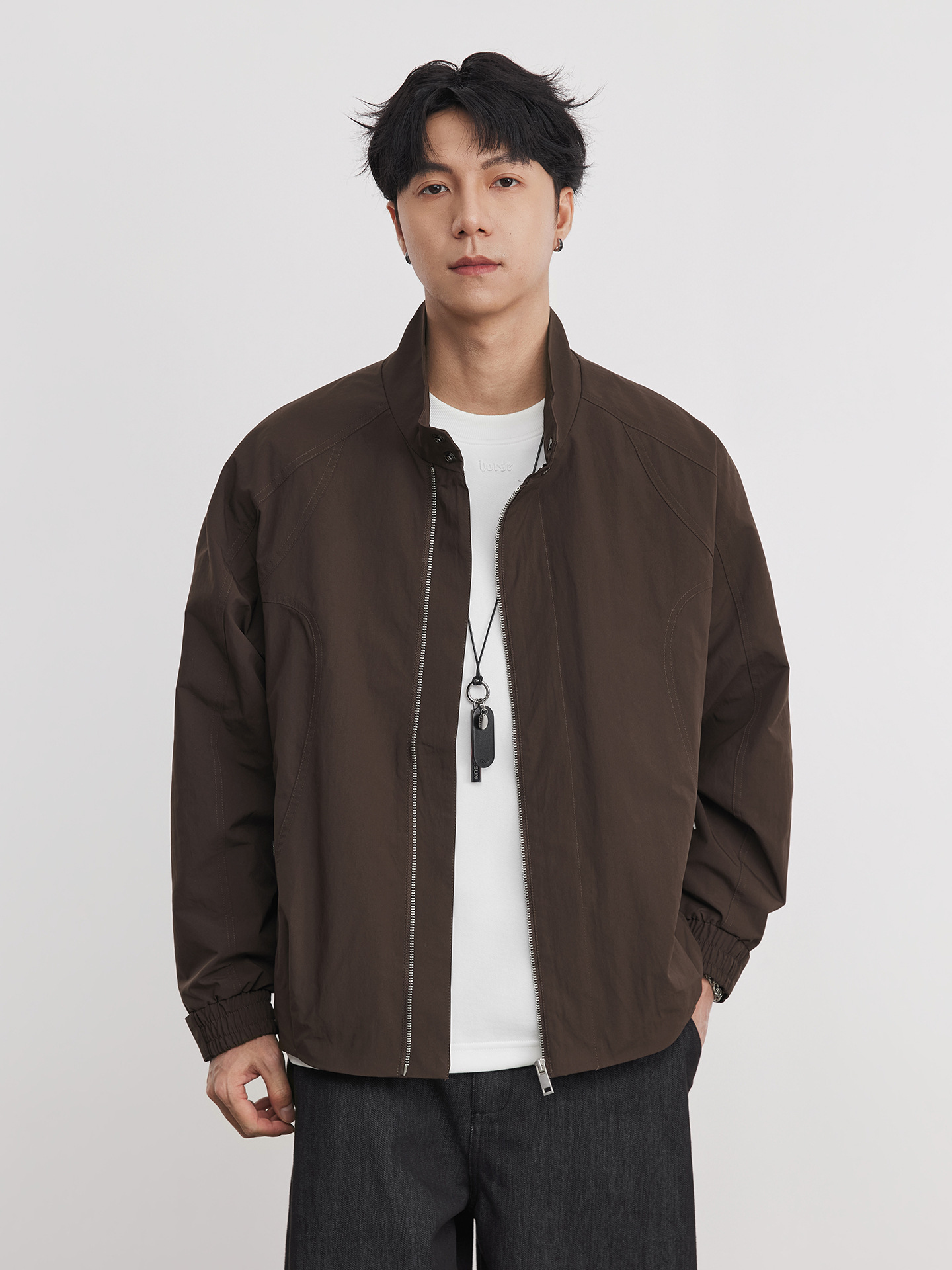 復古立領春秋季夾克