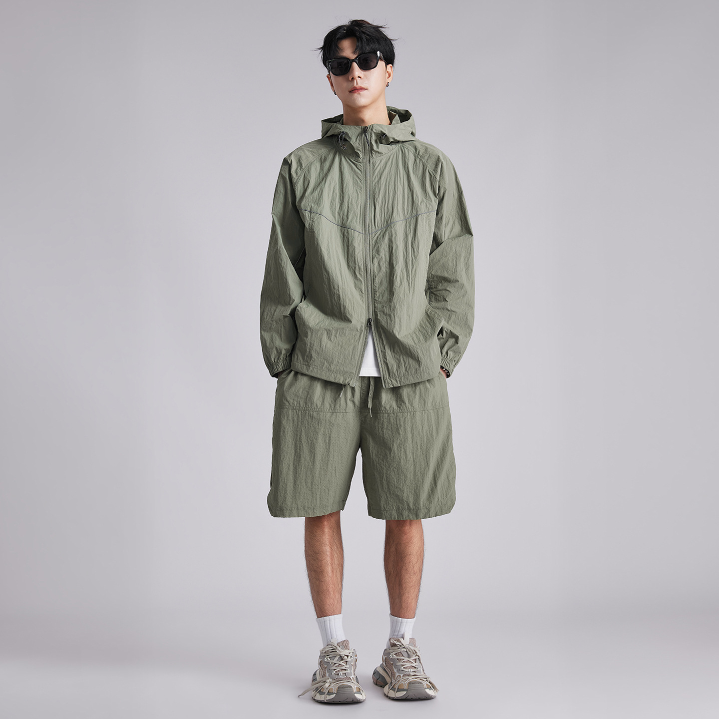 夏季輕薄防曬衣套裝