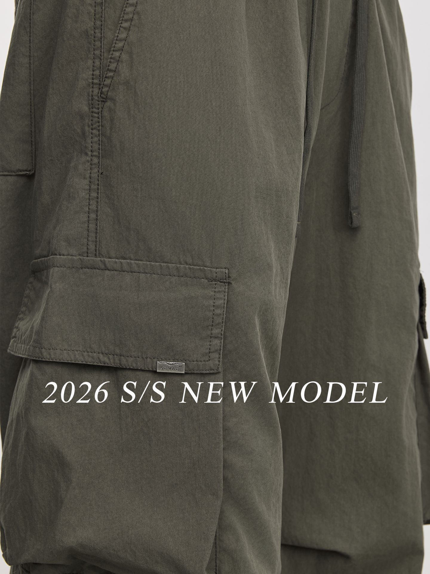 男夏戶外工裝休閒褲