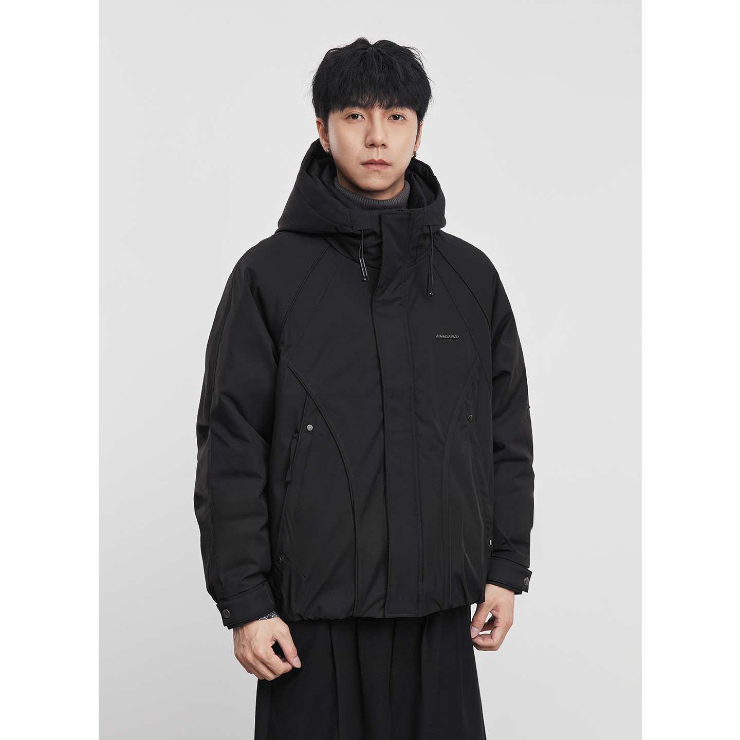 男士冬季白鴨絨羽絨服