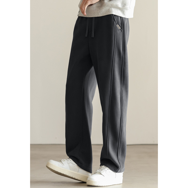 休閒系列重磅立體剪裁休閒褲