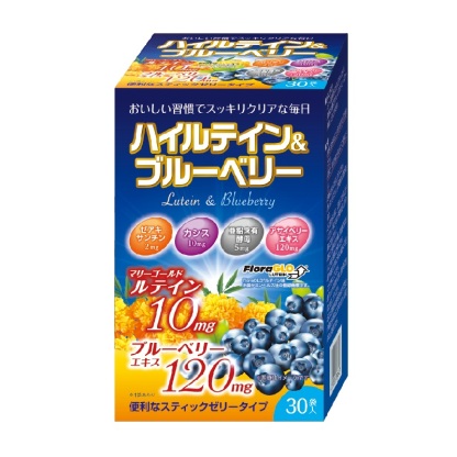 Lutein & Blueberry Jelly Daily Eye Support Premium Fruit Flavor Made in Japan【Direct from Japan】-FUKUOKA_OTAKU