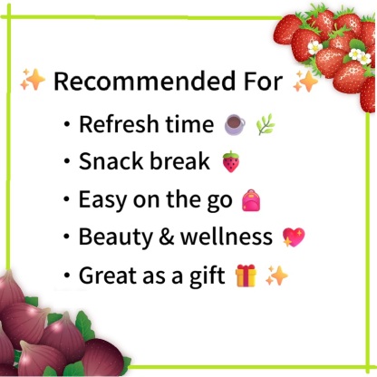 Amaou Strawberry Lactic Acid Bacteria Jelly Premium Fruit Snack