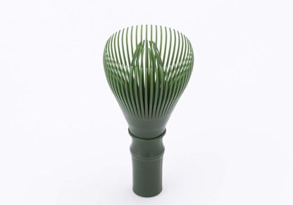 Resin Matcha Whisk with Curl Fixer Stand - Made in Japan Durable Tea Whisk