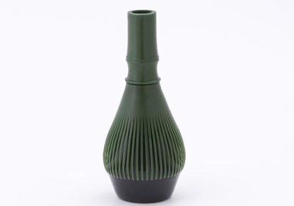 Resin Matcha Whisk with Curl Fixer Stand - Made in Japan Durable Tea Whisk