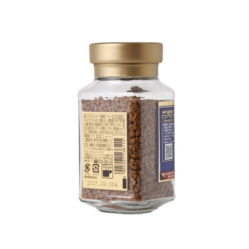 UCC coffee exploration Blue Mountain Blend Freeze Dried Instant Coffee harmonious taste 45g 【Direct from Japan】-FUKUOKA_OTAKU