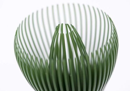 Resin Matcha Whisk with Curl Fixer Stand - Made in Japan Durable Tea Whisk