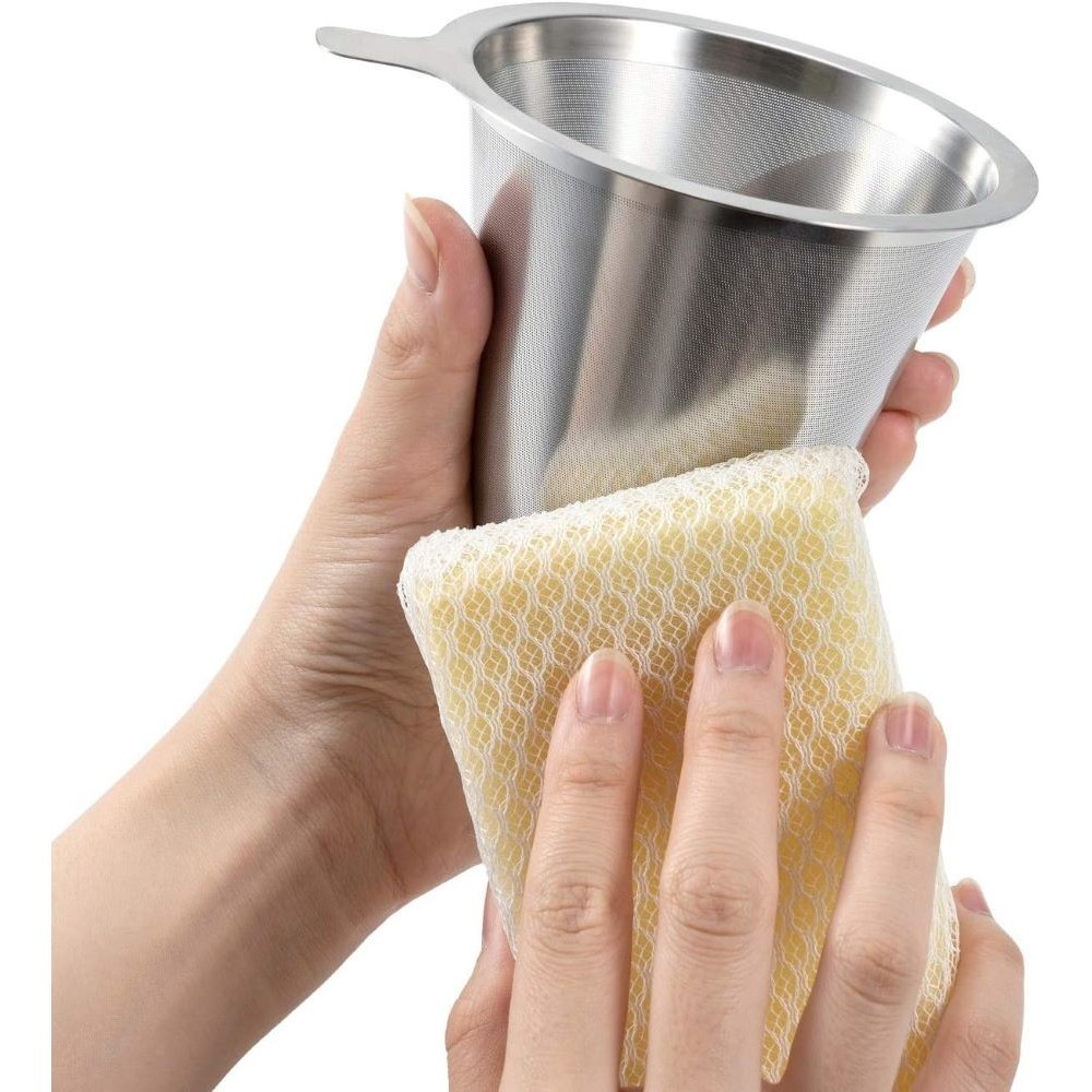 HARIO KDD-02-HSV [Double Stainless Dripper - Kasuya Model] Coffee Equipment [Direct from Japan]-FUKUOKA_OTAKU