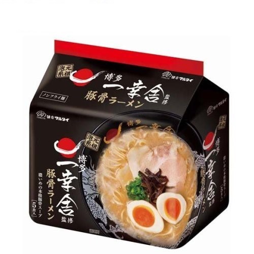 Marutai Ikkosha supervised Hakata Tonkotsu Ramen (5 servings) Instant Ramen [Direct from Japan]-FUKUOKA_OTAKU