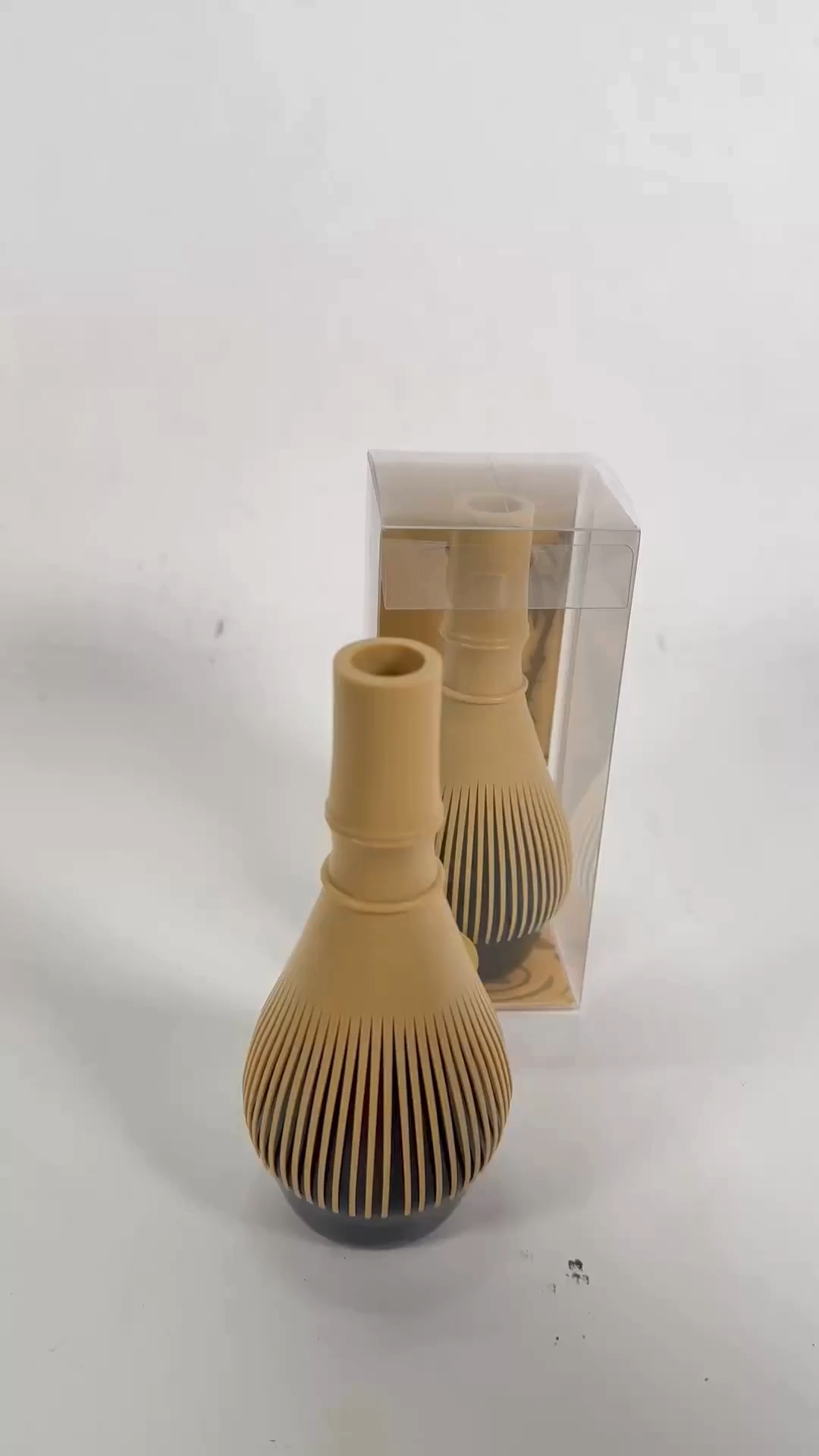 Matcha Chasen Resin tea whisk, supple tip, made in Japan, with curl fixing included 【Made in Japan】【Direct from Japan】