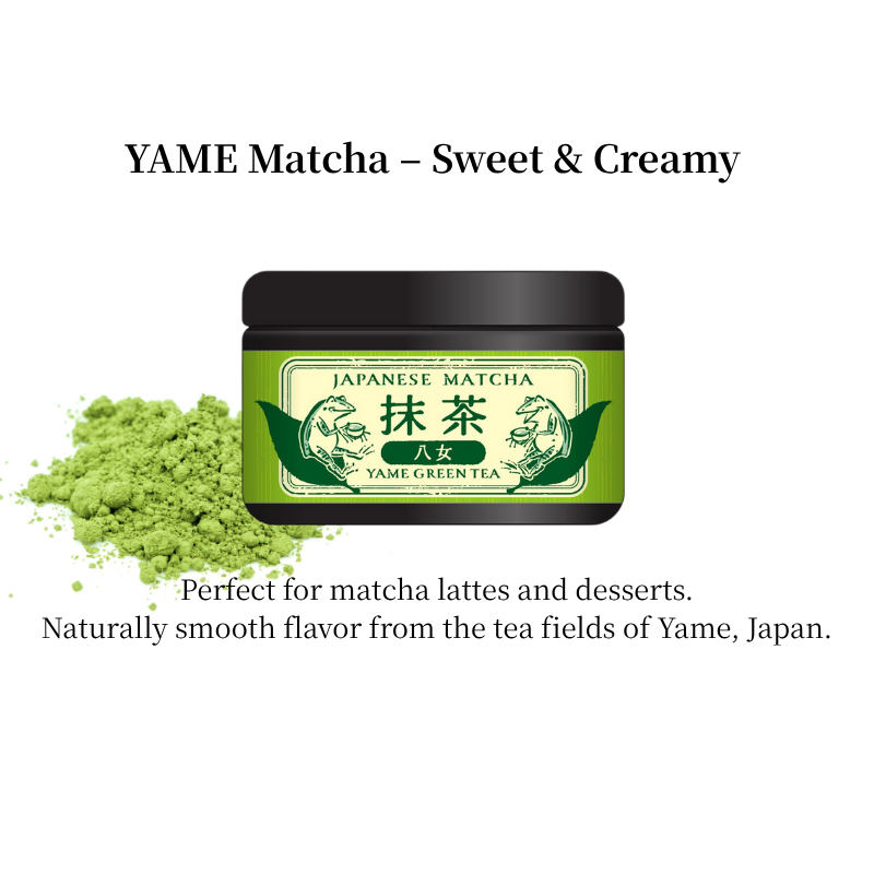 Matcha Green Tea Powder 40g – Yame (Fukuoka) / Uji (Kyoto) / Chiran (Kagoshima)｜Made in Japan 【Direct from Japan】