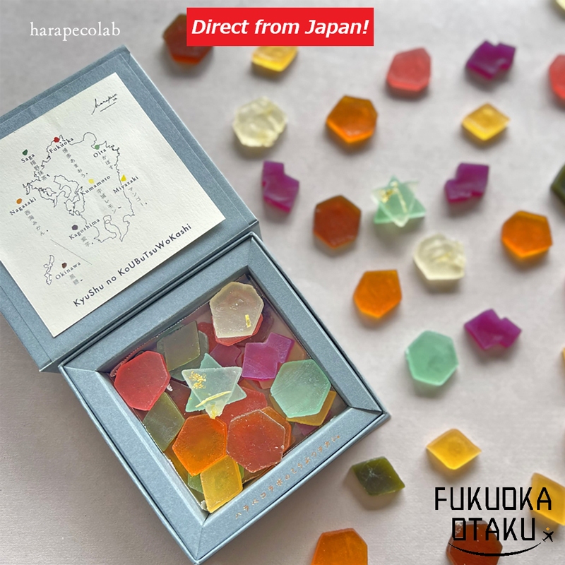 Harapecolab Kyushu Kohakutou Crystal Candy Gift Box