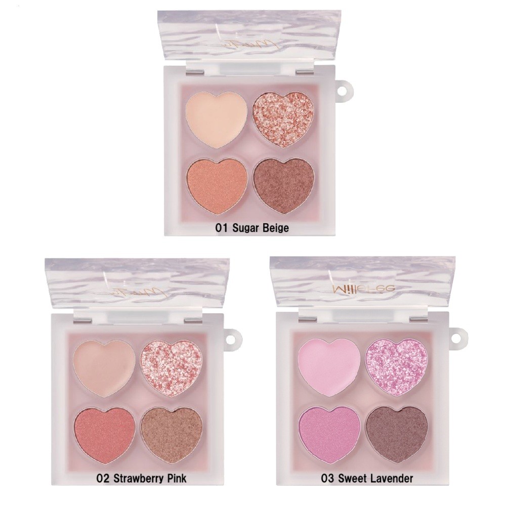 MilleFée Under Eye Glam Palette Aegyosal Eyeshadow Shadow Liner Concealer Point Makeup【Direct from Japan】-FUKUOKA_OTAKU