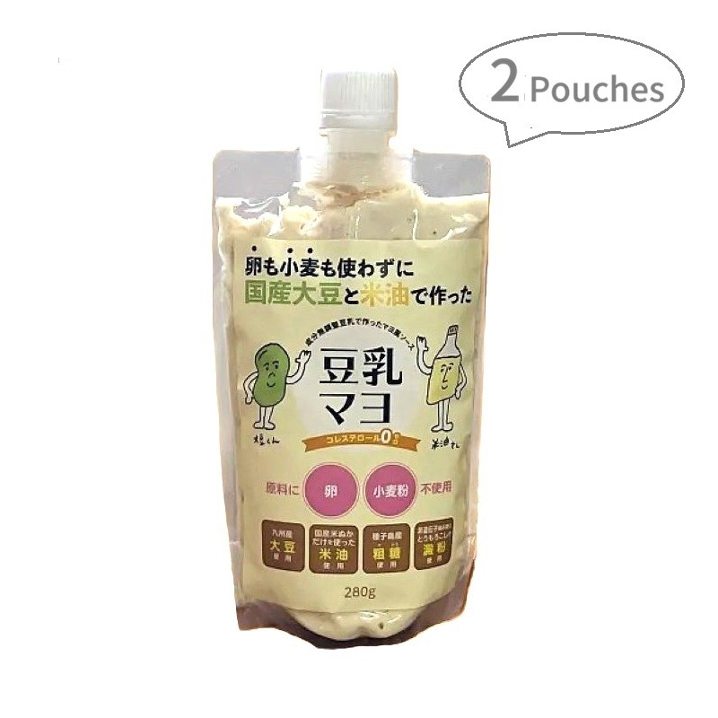 Kiyotoku Soy Milk Mayonnaise Gluten Free Condiment