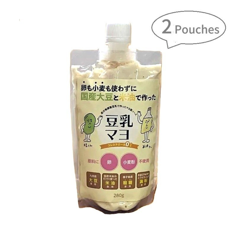 Kiyotoku Soy Milk Mayonnaise Gluten Free Condiment