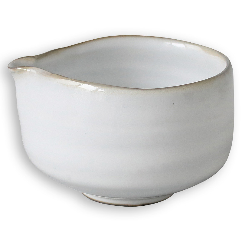 Katakuchi Matcha Bowl - YOSHIMURA Handmade Spouted Tea Bowl