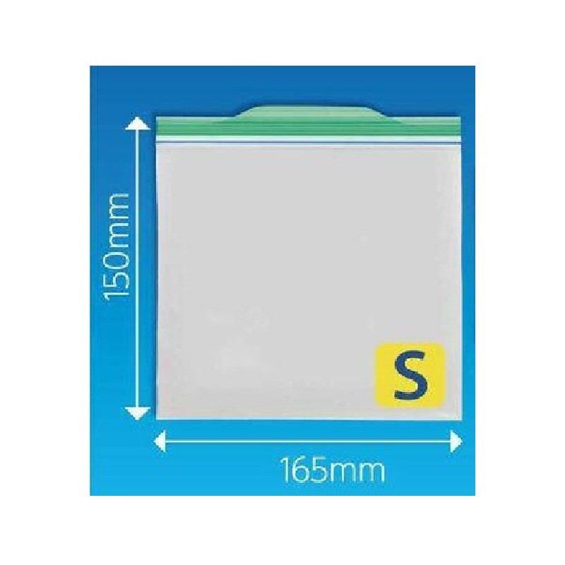 Asahi Kasei Ziploc Easy Storage Bag Small Size for Snacks & Accessories【Direct from Japan】