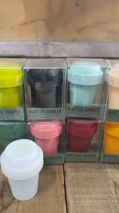 Stick Drink Tasting &  Matcha Shaker Kaga Yamanaka Lacquer Set　【Free shipping】【Direct from Japan】