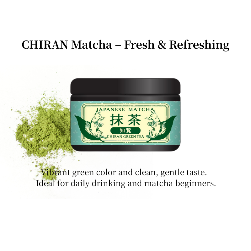 Matcha Green Tea Powder 40g – Yame (Fukuoka) / Uji (Kyoto) / Chiran (Kagoshima)｜Made in Japan 【Direct from Japan】