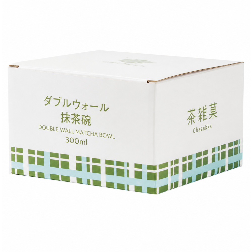 Chazakka Double Wall Matcha Bowl Tea Cup Glass Mug Tea Ware【Direct from Japan】-FUKUOKA_OTAKU