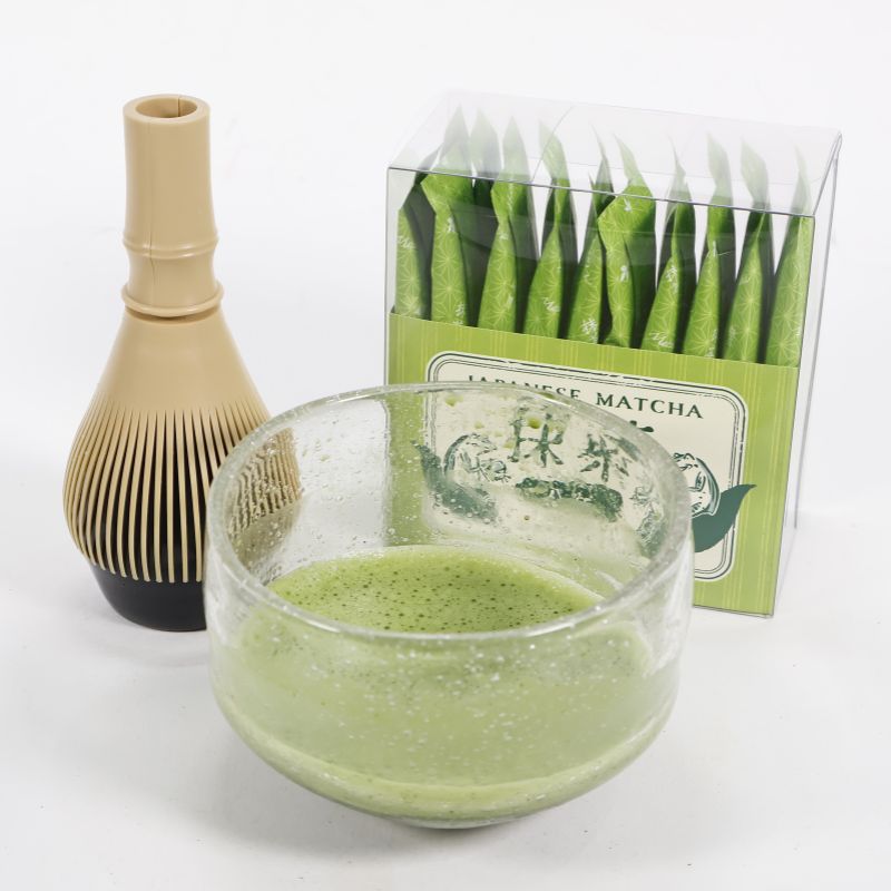 Matcha Chasen Resin tea whisk, supple tip, made in Japan, with curl fixing included 【Made in Japan】【Direct from Japan】