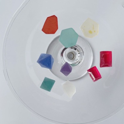 Harapecolab Kohakutou Crystal Candy & Japanese Black Tea Akari Set