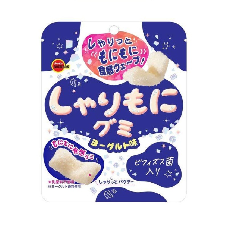 Gummy BOURBON Sharimoni Gummy Yogurt Flavor【Direct from Japan】