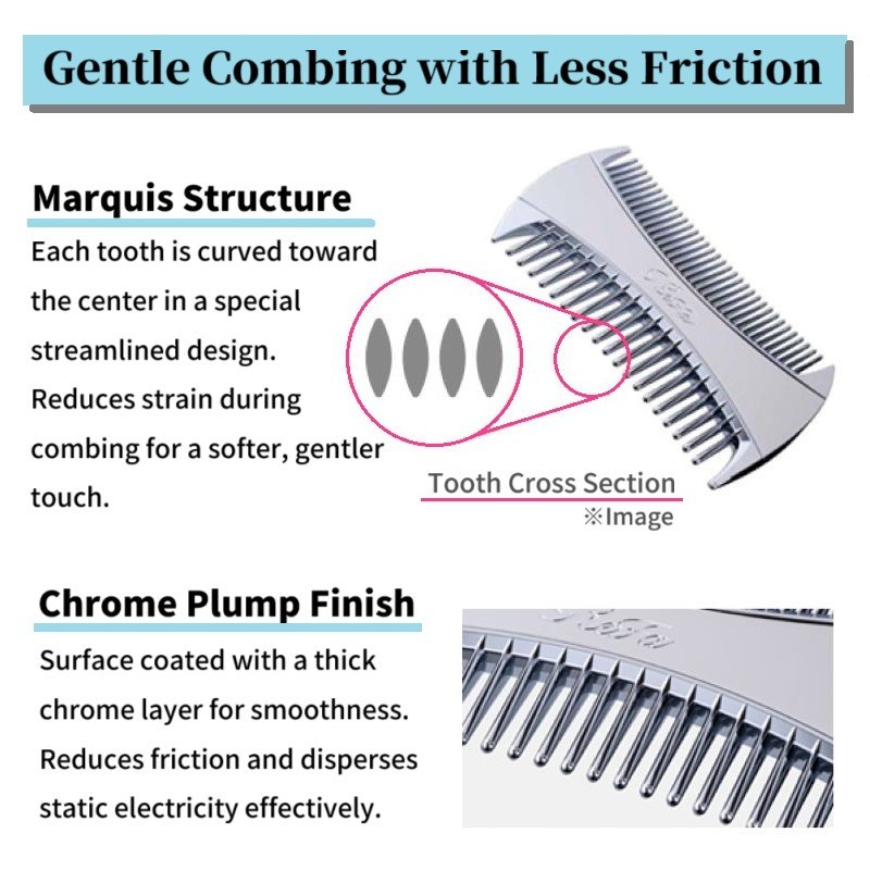 Refa Marquise Hair Comb Hair Care Styling Tool WITH/TWIN/ARRANGE/DEEP Types【Direct from Japan】-FUKUOKA_OTAKU