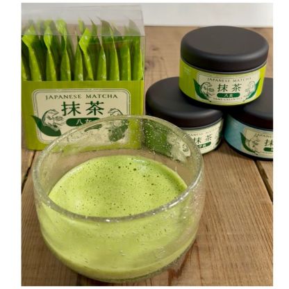 Matcha Green Tea Powder 40g – Yame (Fukuoka) / Uji (Kyoto) / Chiran (Kagoshima) Made in Japan