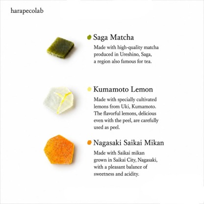 Harapecolab Kyushu Kohakutou Crystal Candy Gift Box